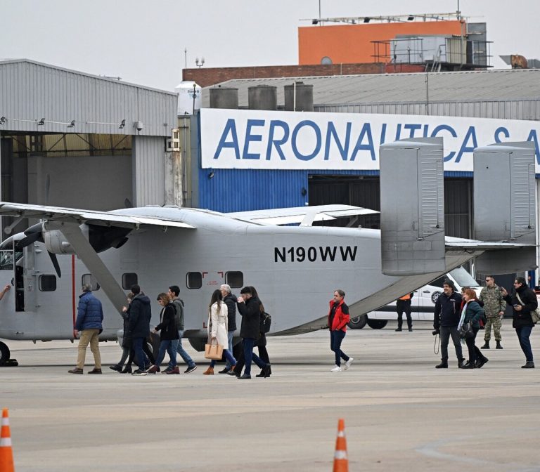 Repatriaron el avión que se usó para los «vuelos de la muerte» de la ESMA