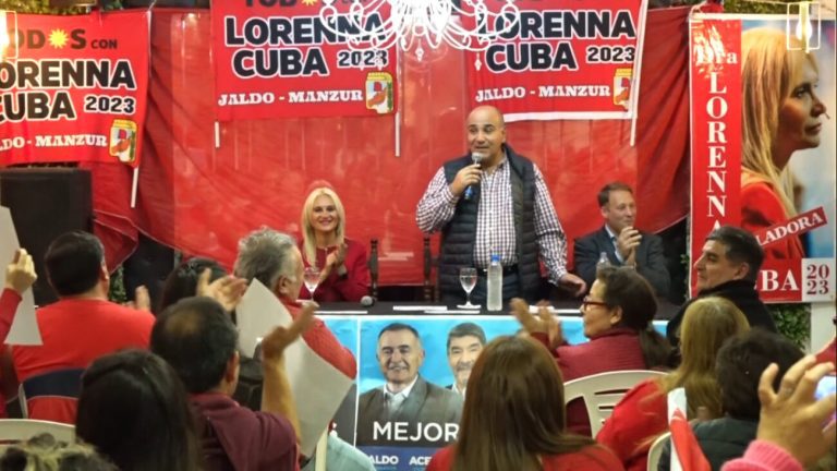 Manzur apoyó a los candidatos de la Lista Oficial por el Oeste en Yerba Buena