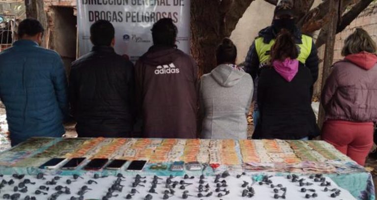 Detuvieron a un clan que se dedicaba a la venta de drogas