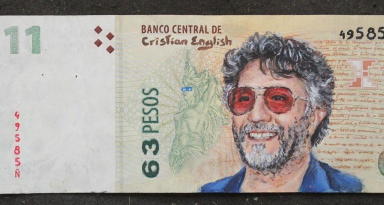 Virales: Fito Páez fue dibujado en un billete de $10 y reemplazó a Manuel Belgrano