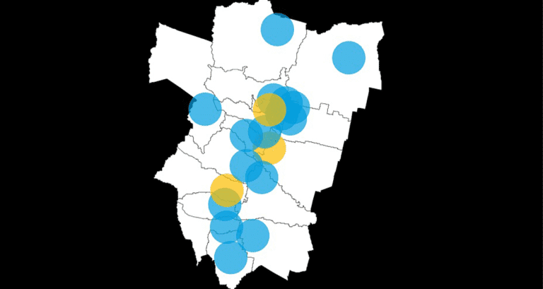 Cómo quedaron conformadas las intendencias según el resultado provisorio