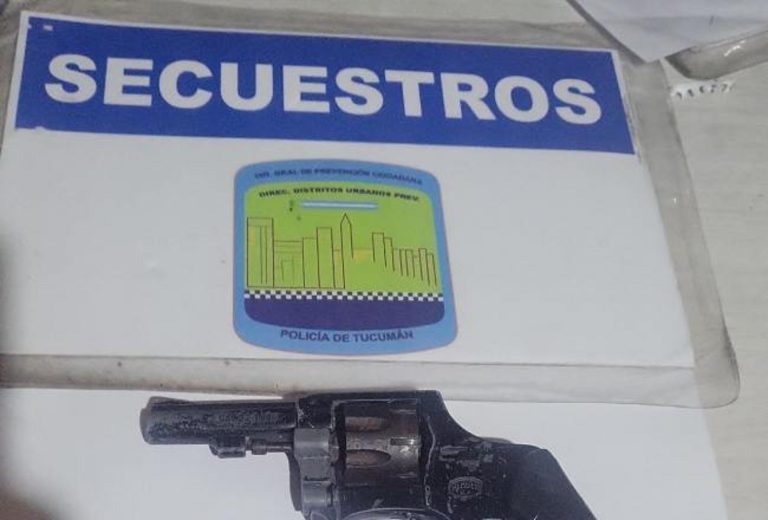 Secuestraron un revólver que tenía un alumno de una escuela secundaria