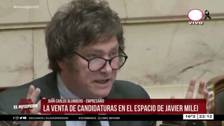 Grave denuncia contra Javier Milei