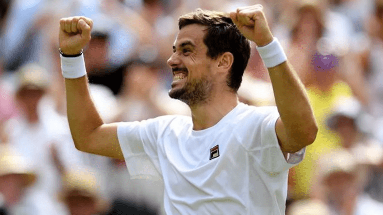 Guido Pella es el único argentino que continúa en Wimbledon