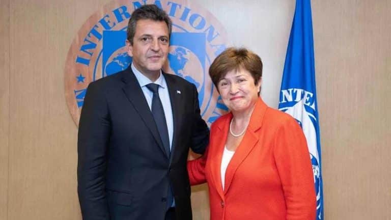 Gran expectativa por la reunión de Massa con Kristalina Georgieva