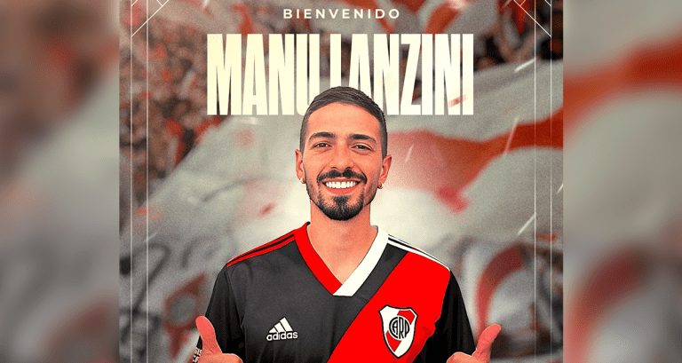 Manu Lanzini vuelve a River: “Estoy feliz de volver a vestir estos colores”