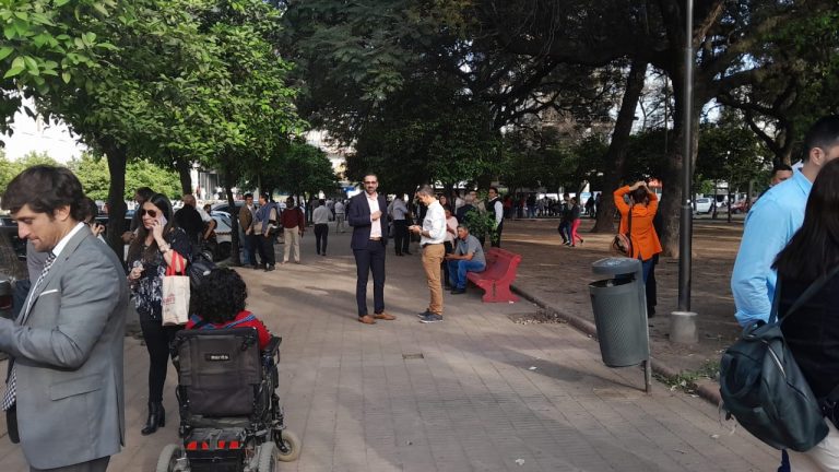 Amenaza de bomba en el Poder Judicial de Capital y Concepción