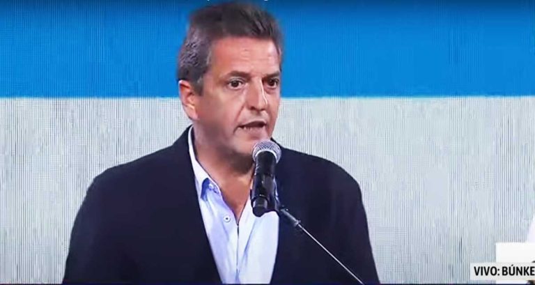 Massa reconoció a Milei como el nuevo presidente de la Argentina