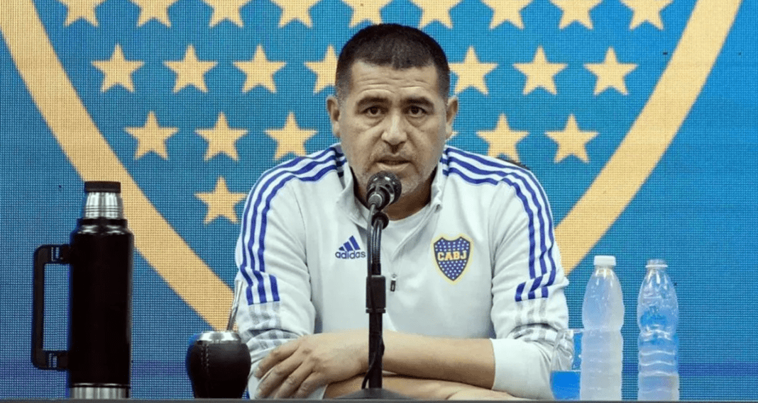 Riquelme convocó a una marcha frente a una posible intervención en Boca