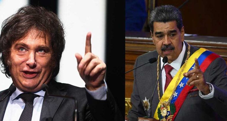 Maduro criticó a Milei: “Eres un error en la historia”