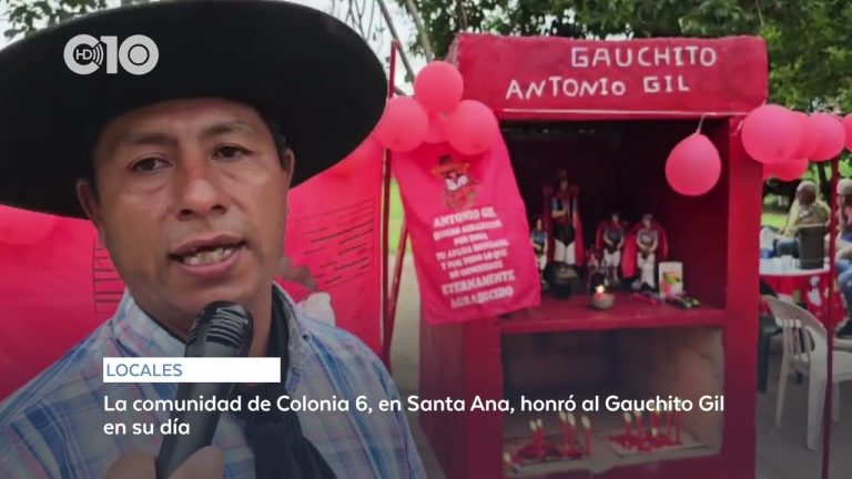 Santa Ana celebró al Gauchito Gil en su día