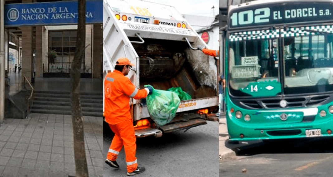 Qué servicios se verán afectados por el paro nacional