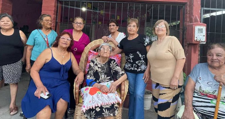 Emotivo: Isabel, vecina de Famaillá, cumplió 106 años