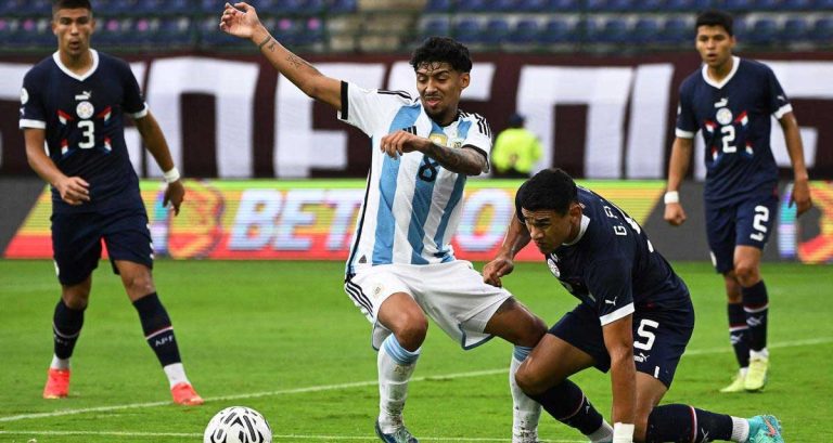 Sub 23: Argentina empató ante Paraguay y sigue en el Preolímpico