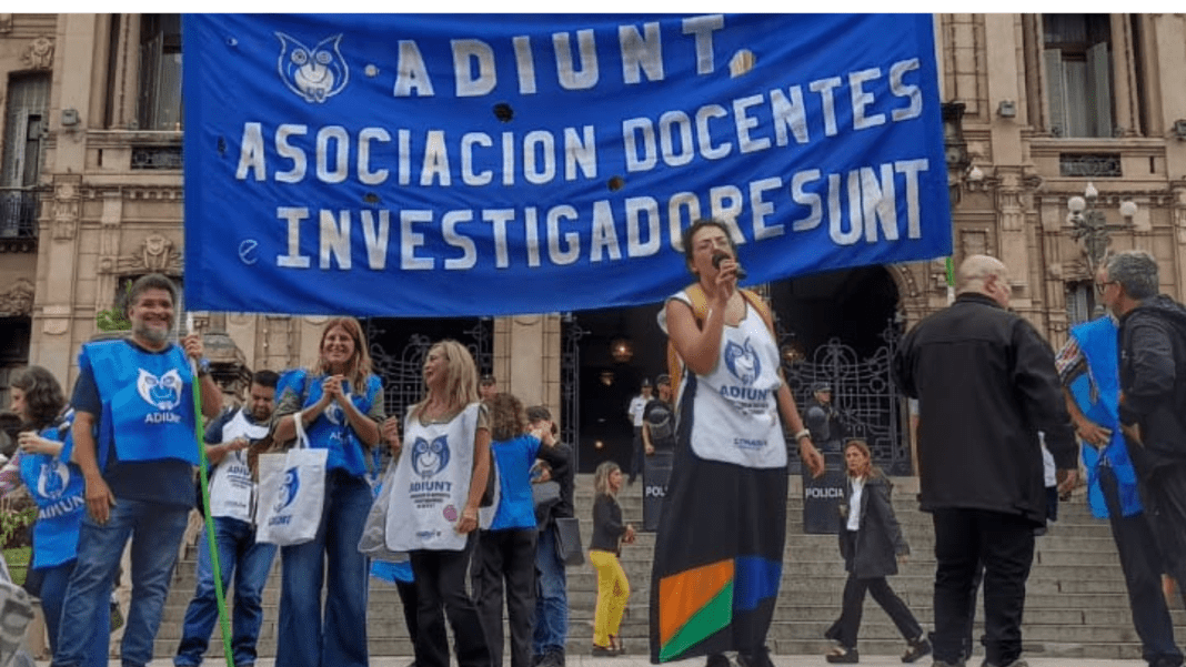 Marcha de docentes