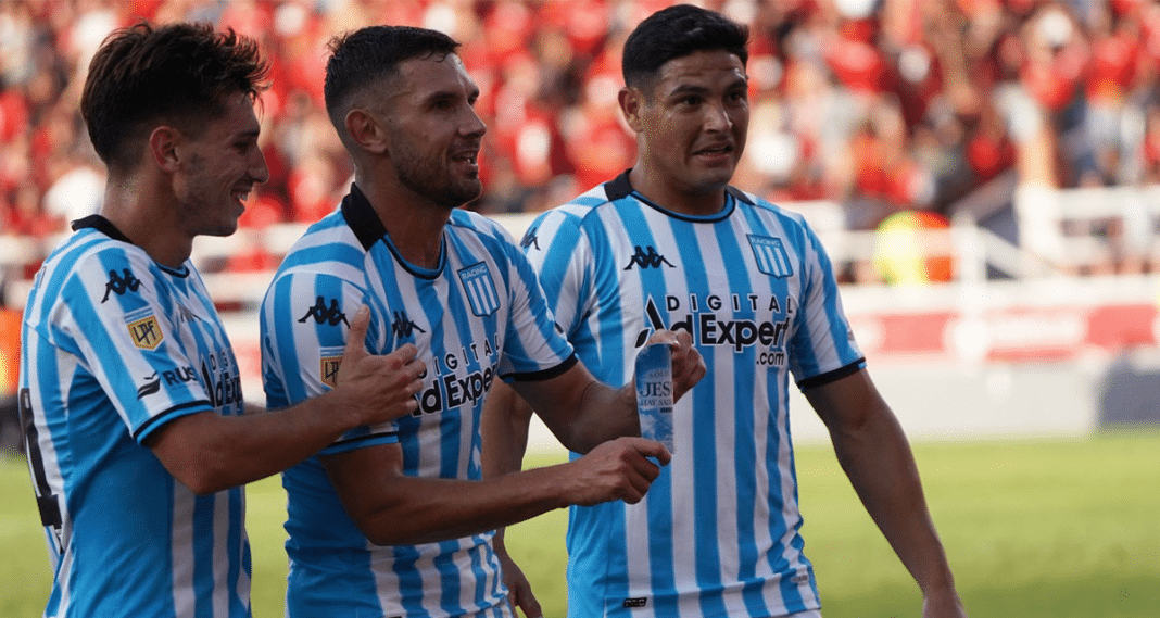 Con un gol Martínez, Racing se impuso por 1-0 ante Independiente