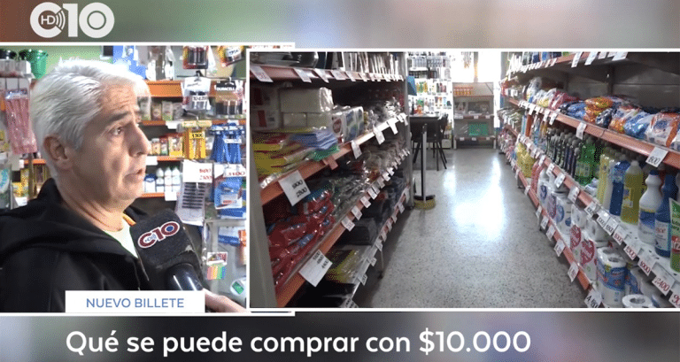 Qué se puede comprar con el nuevo billete de $10.000