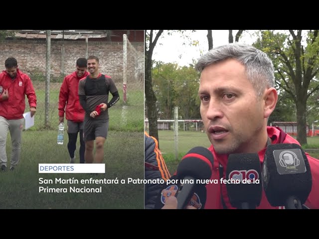 Así entrena San Martín antes del partido ante Patronato