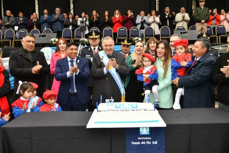 Celebraron el 52° aniversario de la municipalización de Banda del Río Salí