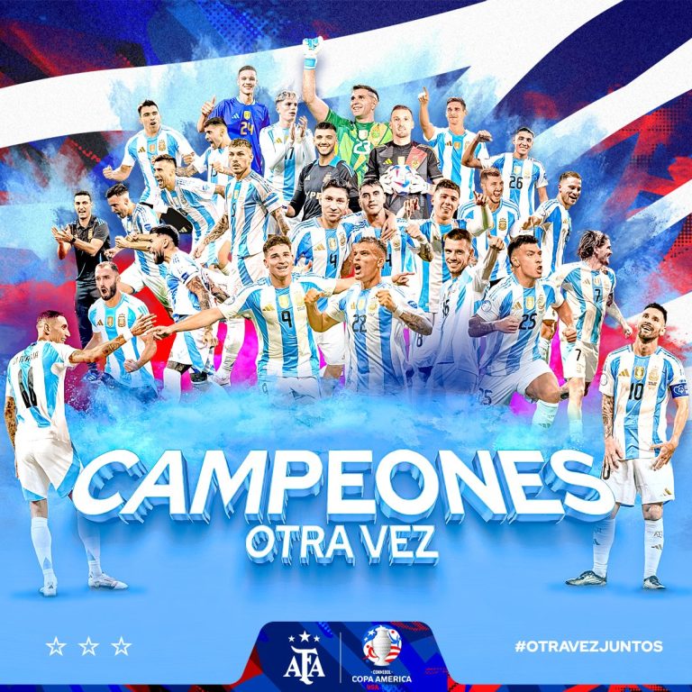 ¡Vamooo! Argentina es bicampeón de América