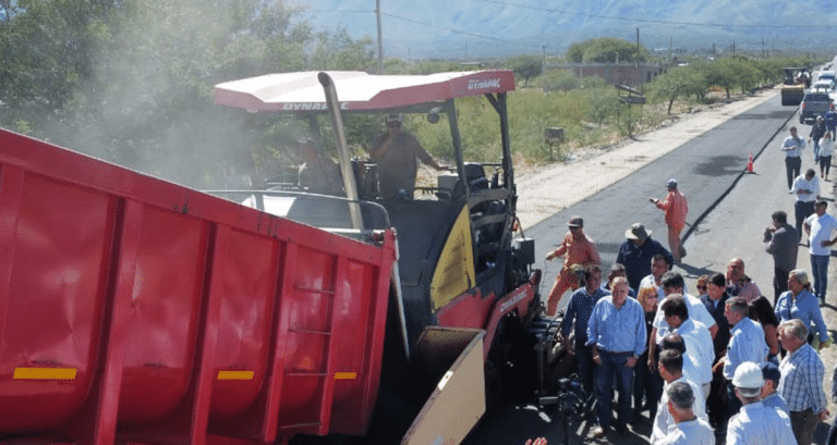 Comenzaron las obras en la ruta 307 en el tramo que une Ampimpa con Amaicha