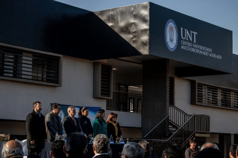 Aguilares: inauguran la ampliación del Centro Multidisciplinario de la UNT