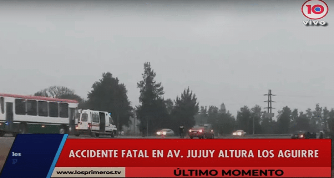 Accidente fatal a la altura de Los Aguirres