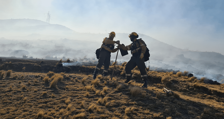 Está controlado el fuego en Tafí del Valle, la atención ahora está en Anfama