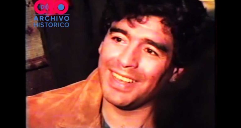 ¡Tremendo archivo de la visita de Maradona a Tucumán en 1991! (VIDEO)