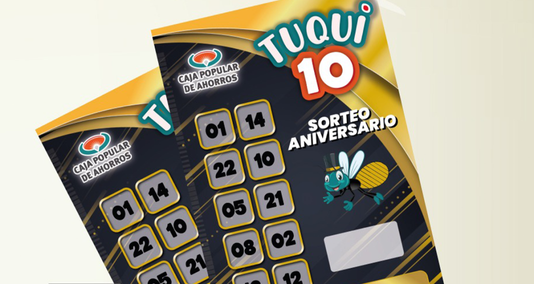 Tuqui 10: no te pierdas el sorteo aniversario del domingo 10 de noviembre