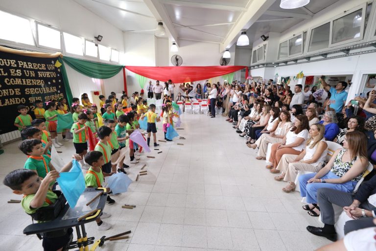 Montaldo cerró el Ciclo Lectivo 2024 del Nivel Inicial en la Escuela Lucas Córdoba