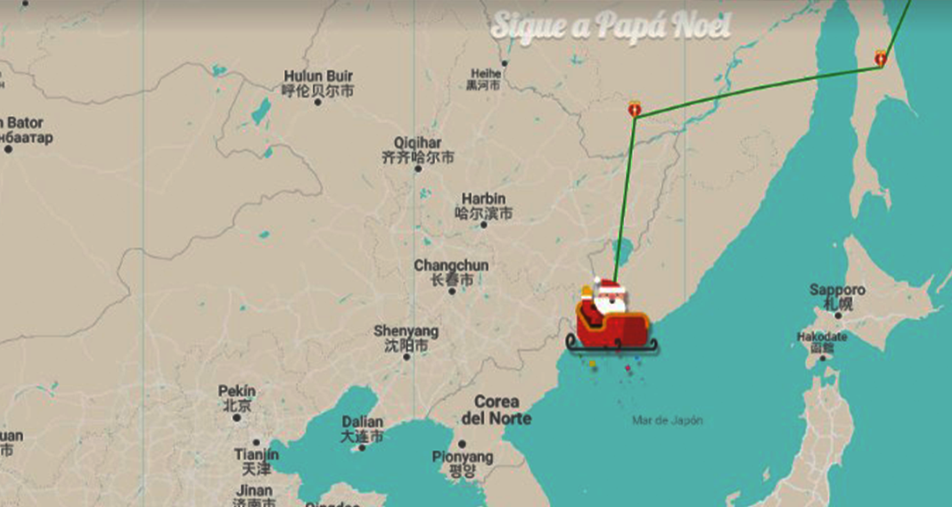 Desde Rusia hacia Argentina: seguí el viaje de Papá Noel por el mundo