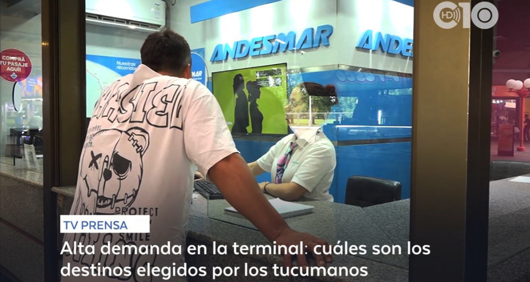 Alta demanda en la terminal: cuáles son los destinos elegidos por los tucumanos  