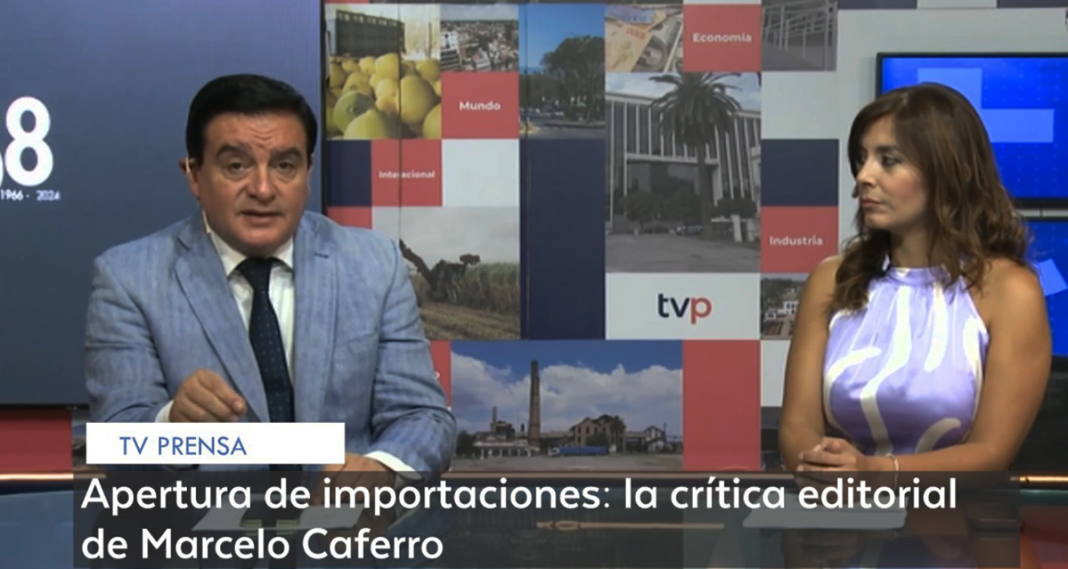 Apertura de importaciones: la crítica editorial de Marcelo Caferro - (VIDEO)