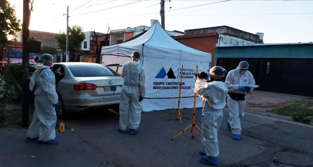 Mortal emboscada: un hombre fue baleado en la puerta de su casa en San José